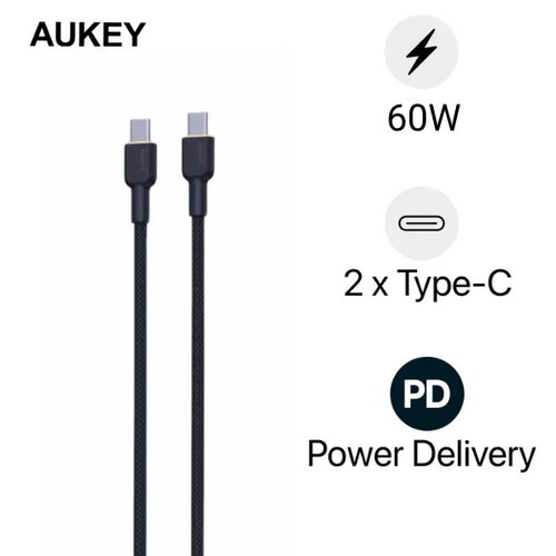 Cáp Aukey Cb - Ncc1 C - C Bọc Dù 1M