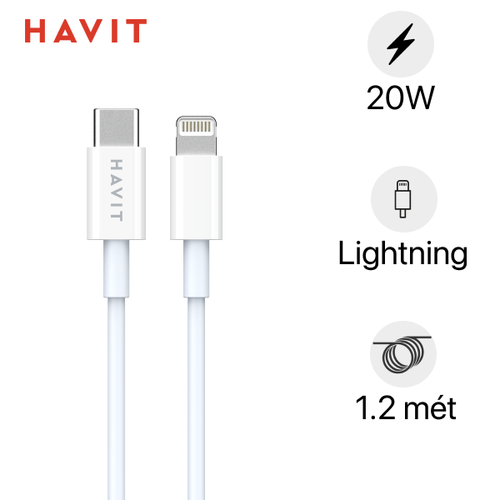 Cáp Havit Usb - C To Lightning 1.2M