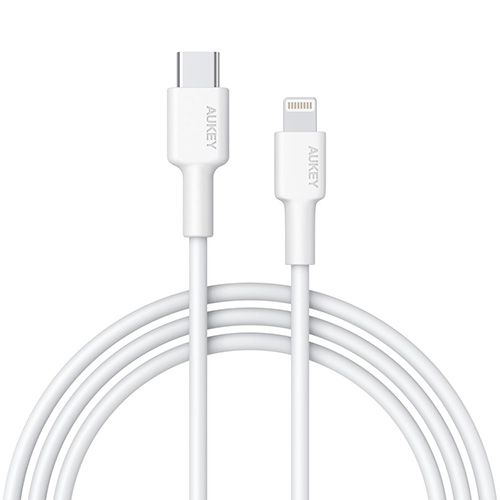 Cáp Aukey Type - C To Lightning Mfi 0.9 Mét Cb - Cl3