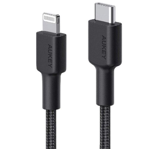 Cáp Aukey Type - C To Lightning Mfi 0.9 Mét Cb - Cl3