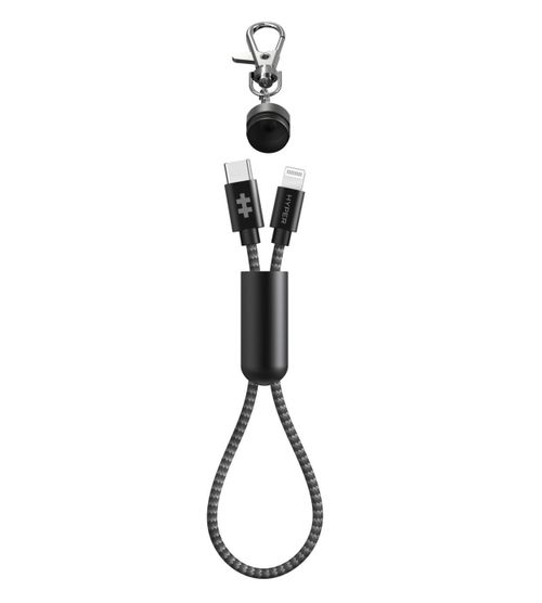 Cáp Type C - Lightning Hyperdrive Keychain Clm302 18W 0.2M - Cũ