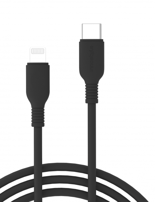 Cáp Sạc Nhanh Usb - C To Lightning Mfi Innostyle Jazzy 1.2 Mét