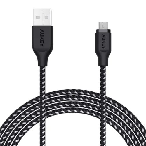 Cáp Aukey Sợi Nylon Usb - A To Micro Dài 1.2M Cb - Bam1