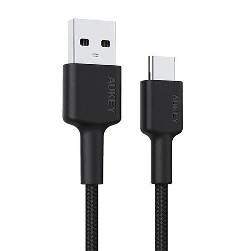 Cáp Aukey Usb - A To Usb - C Dây Dù 0.9M Cb - Cd30 - Cũ