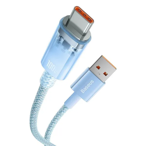 Cáp Baseus Explorer Series Usb - A To Usb - C 100W 2M - Xanh Dương