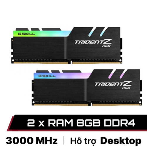 Ram Pc G.skill Trident Z Rgb 16Gb (2X8Gb) 3000Mhz Ddr4