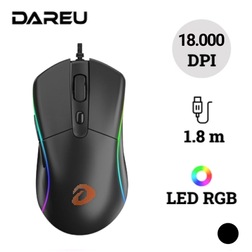 Chuột Có Dây Gaming Dareu A960 Rgb