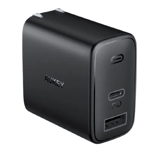 Củ Sạc Nhanh Aukey Pa - F3S 2 Cổng Type C 20W - Usb - A 12W