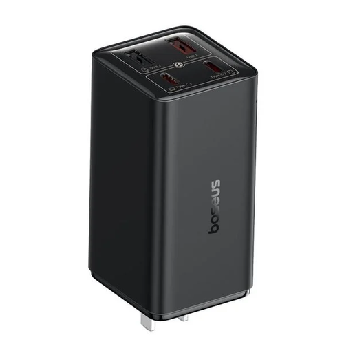 Sạc Nhanh Baseus Gan6 Pro 2C + 2U 65W Us Kèm Cáp C - C 100W 1M