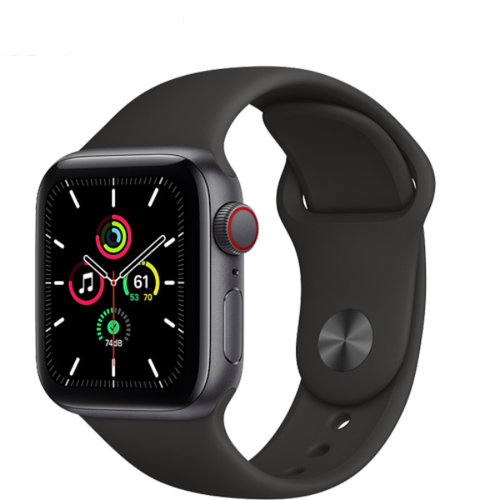 Apple Watch Se 44Mm (4G) Viền Nhôm - Dây Cao Su Chính Hãng - Đã Kích Hoạt