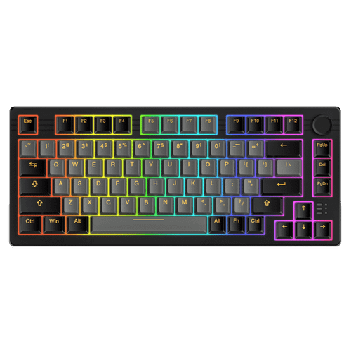 Bàn Phím Cơ Dareu K75 Pro Black Golden Rgb