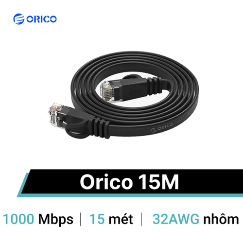 Dây Cáp Mạng Cat6 Orico 15 Mét Dây Dẹt