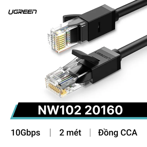 Cáp Mạng Ugreen Cat6 Nw102 20160 2M