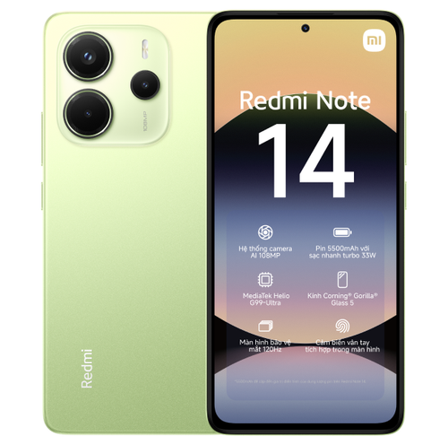 Xiaomi Redmi Note 14 6Gb 128Gb - Cũ Đẹp