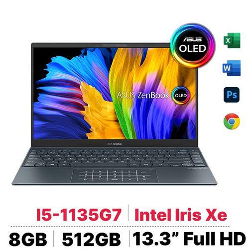 Laptop Asus Zenbook Ux325Ea Kg656W - Cũ Đẹp