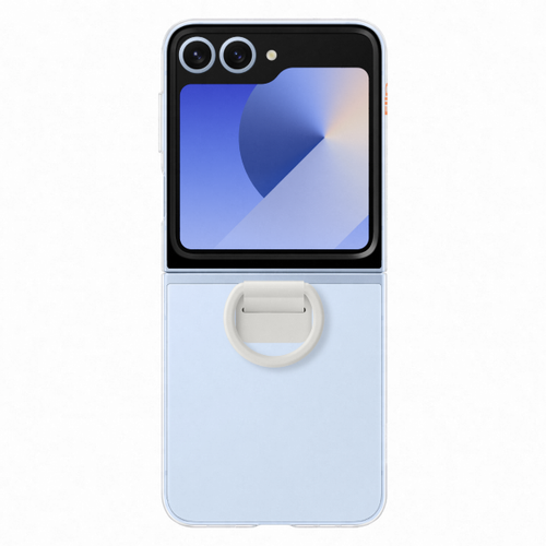 Ốp Lưng Samsung Galaxy Z Flip 6 Kèm Vòng Đeo - Trong Suốt