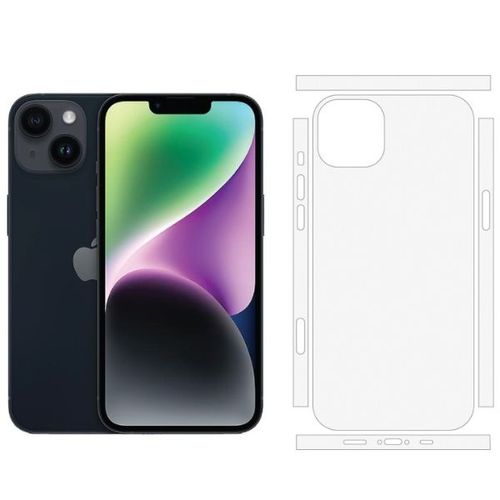 Miếng Dán Ppf Iphone 14 Full Viền Mặt Sau