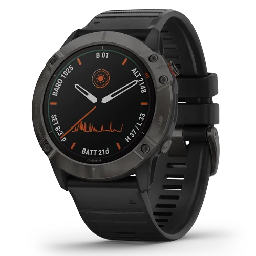 Đồng hồ thông minh Garmin Fenix 6X Titanium Pro Solar - Cũ Trầy Xước