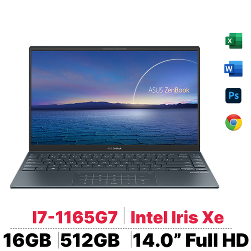 Laptop Asus Zenbook Ux425Ea - Ki439T - Cũ Trầy Xước