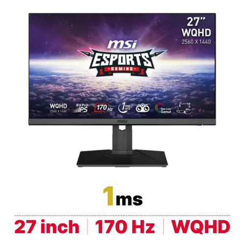 Màn Hình Msi G272Qpf 27 Inch - Đã Kích Hoạt