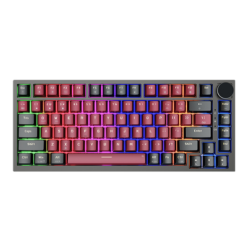 Bàn Phím Cơ E - Dra Ek375 Beta Đen Đỏ Blue Switch