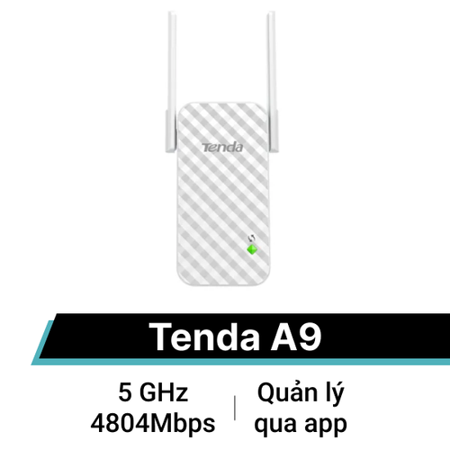 Bộ Kích Sóng Wifi Tenda A9 Chuẩn N Tốc Độ 300Mbps