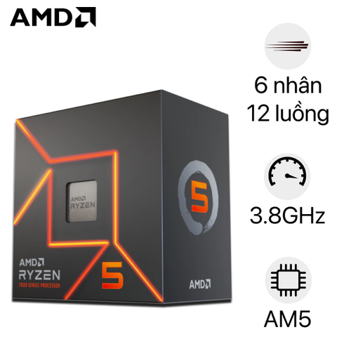 Cpu Amd Ryzen 5 7600