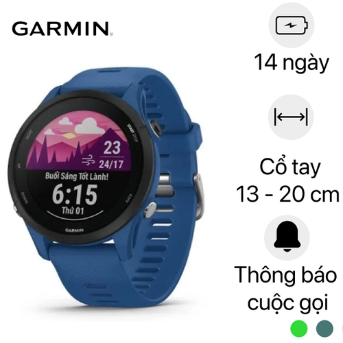 Đồng Hồ Thông Minh Garmin Forerunner 255 - Đã Kích Hoạt