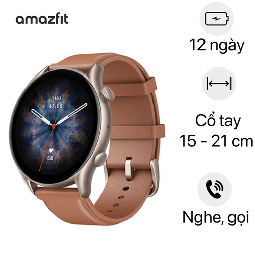 Đồng Hồ Thông Minh Amazfit Gtr 3 Pro Dây Da - Cũ Trầy Xước