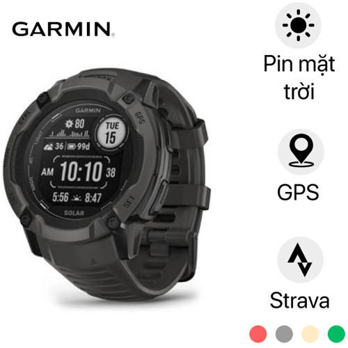 Đồng Hồ Thông Minh Garmin Instinct 2X Solar - Cũ Trầy Xước