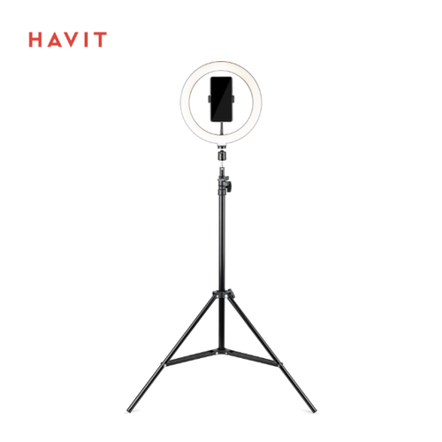 Giá Đỡ Điện Thoại Kiêm Đèn Livestream Havit St7012 Pro