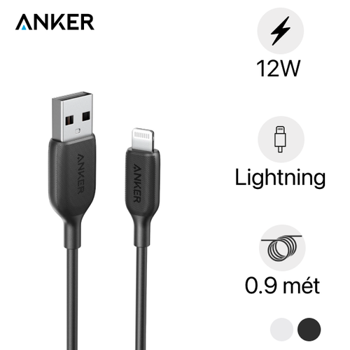 Cáp Lightning Anker Powerline Iii A8812 0.9M - Cũ