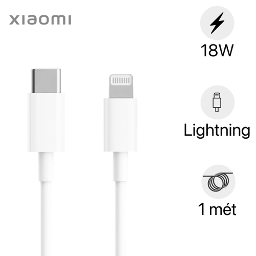 Cáp Type C - Lightning Xiaomi 1M