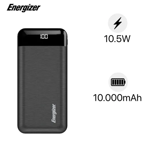 Pin Sạc Dự Phòng Energizer 10.000Mah Ue10058Bk