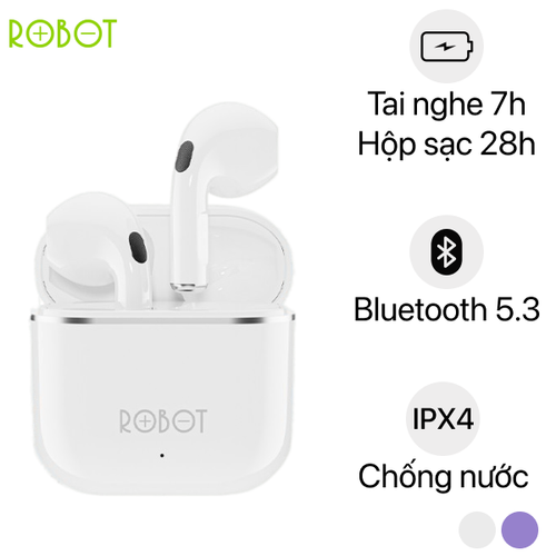 Tai Nghe Bluetooth True Wireless Robot Airbuds T50S