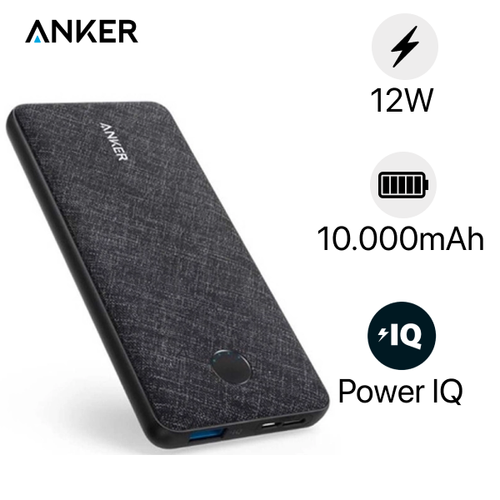 Pin Sạc Dự Phòng Anker Powercore Slim 10000Mah B2B A1229 - Cũ