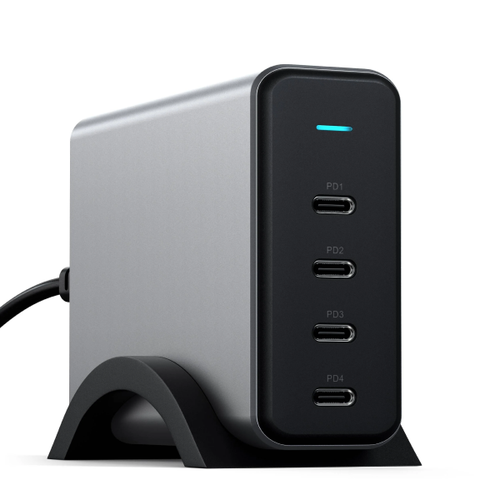 Sạc Satechi Pd 4 Cổng Usb - C 165W Chân Sạc Eu