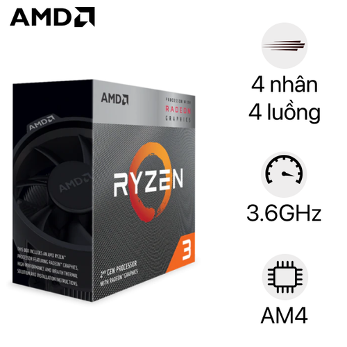 Cpu Amd Ryzen 3 3200G