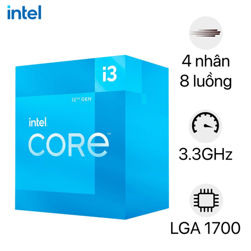 Cpu Intel Core I3 12100F