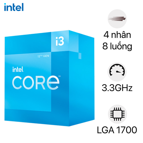 Cpu Intel Core I3 12100