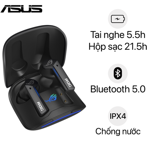 Tai Nghe Bluetooth True Wireless Gaming Rog Cetra - Cũ