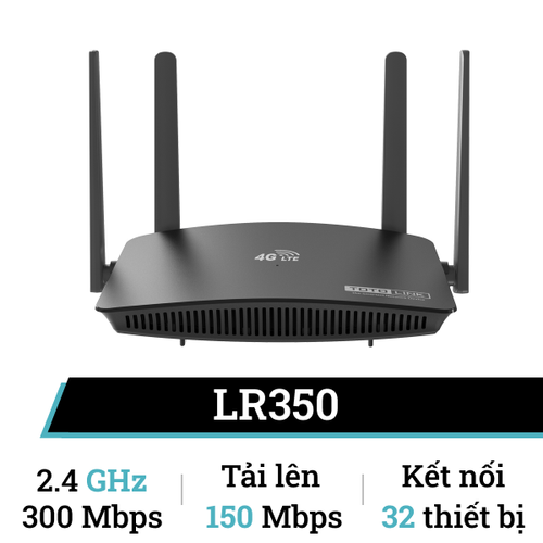 Bộ Phát Wifi Di Động 4G Lte Totolink Lr350