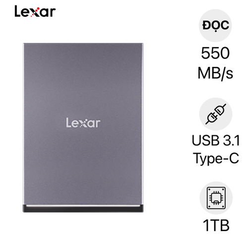 Ổ Cứng Di Động Lexar Sl210 Portable Ssd 1Tb