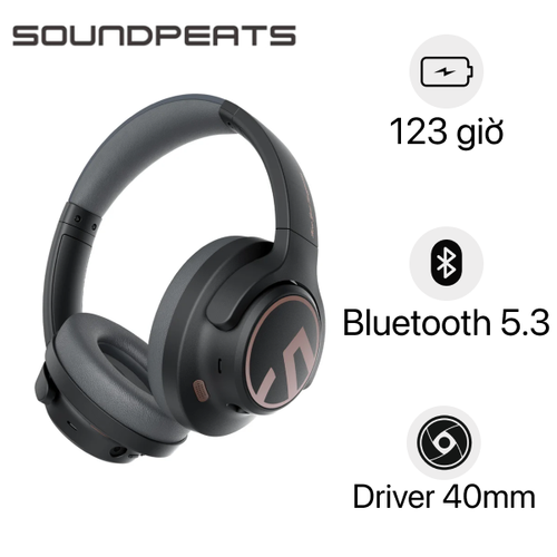 Tai Nghe Chụp Tai Soundpeats Space 