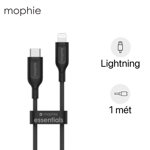 Cáp Mophie Essential Type - C To Lightning 1M