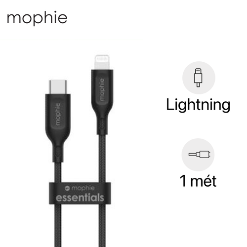 Cáp Mophie Essential Type - C To Lightning 1M - Cũ