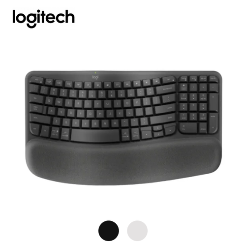 Bàn Phím Không Dây Logitech Wave Keys Ergonomic