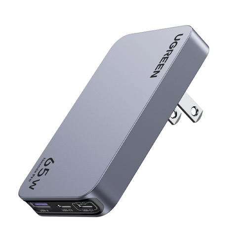 Sạc Nhanh Ugreen X753 Nexode Pro 3 Cổng Gan Ultra - Slim Us 65W