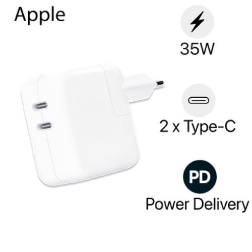 Củ Sạc Apple 2 Cổng Type - C 35W Mnwp3Za - A Chính Hãng Cũ