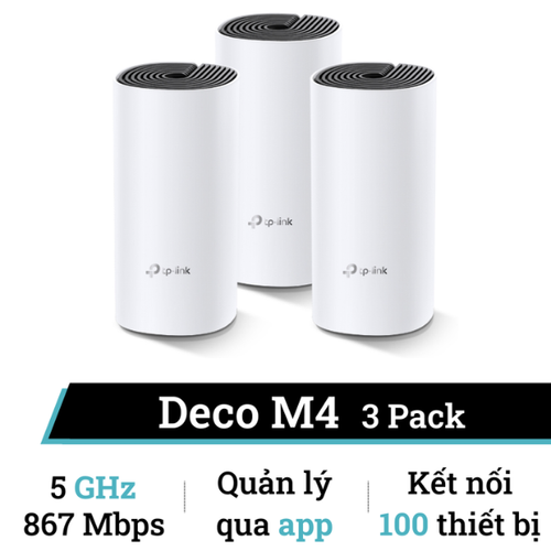 Hệ Thống Wifi Mesh Cho Toàn Ngôi Nhà Ac1200 Tp - Link Deco M4